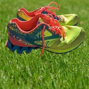 Colorful Women's Sneakers with Neon Accents